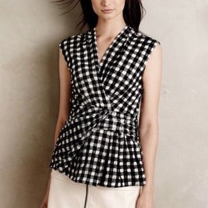 Anthropologie Deletta Delphine Top Size XS